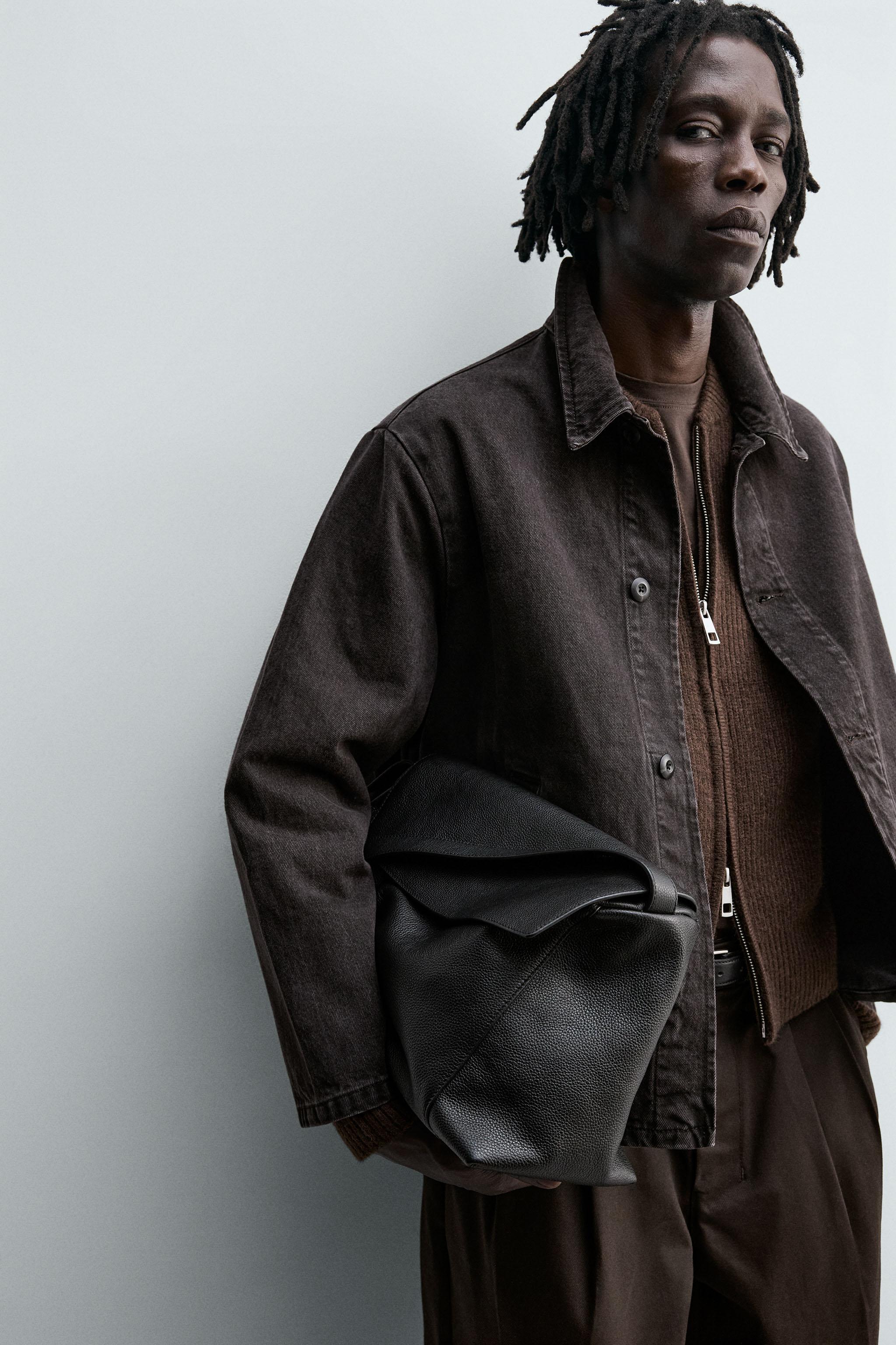 BOXY FIT DENIM OVERSHIRT